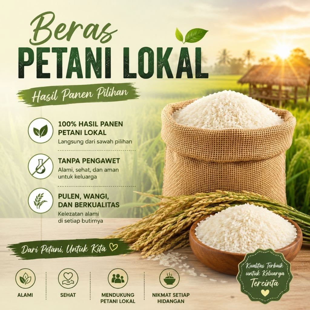 Beras Organik Jeding